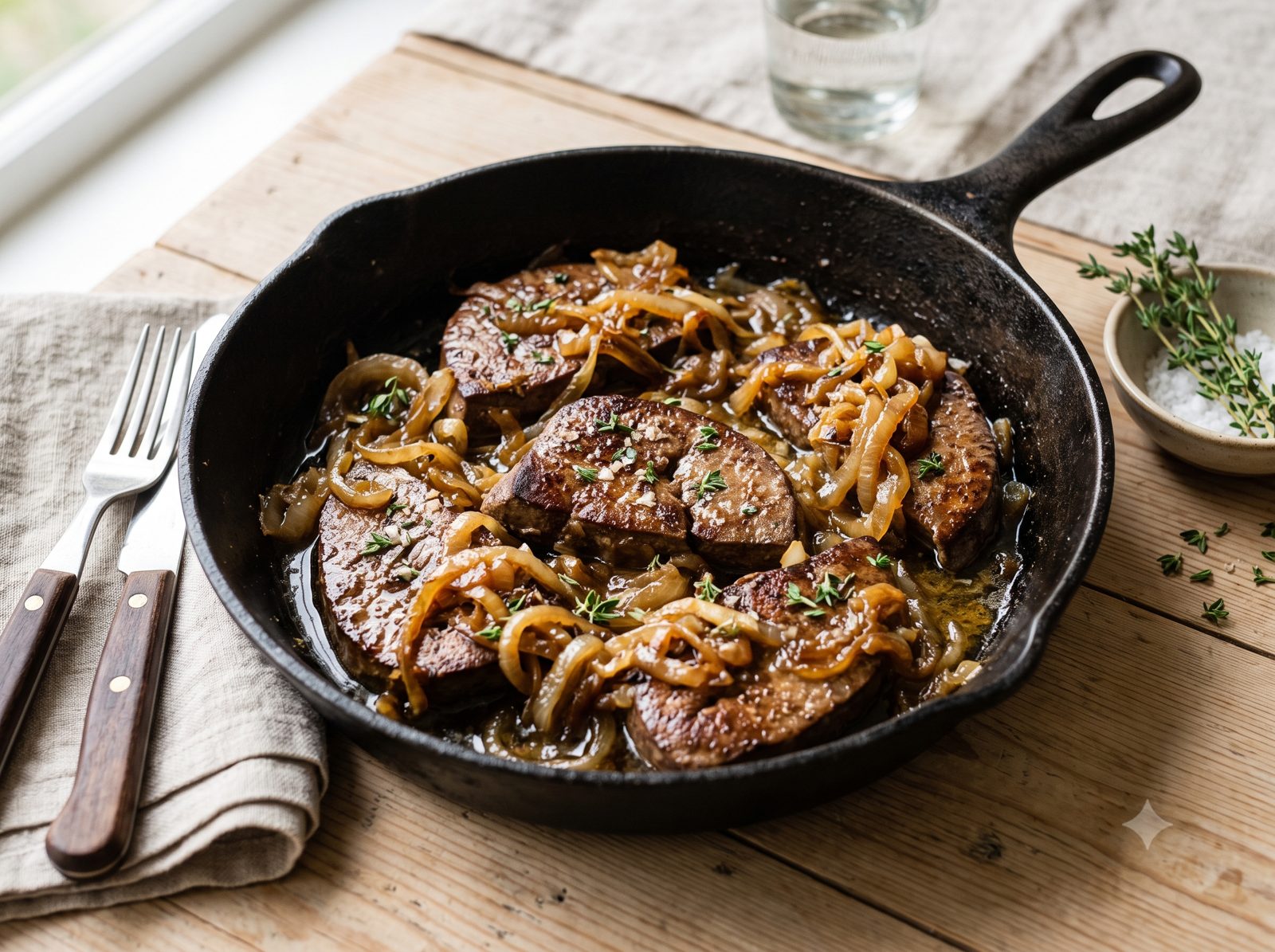 Beef Liver & Onions