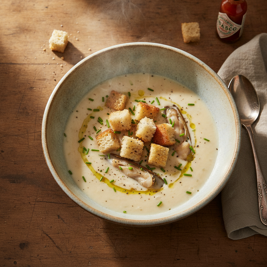 Razor Clam Chowder