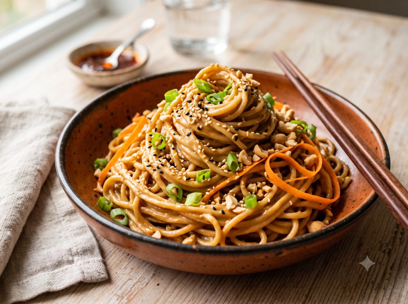 15-Minute Sesame Noodles