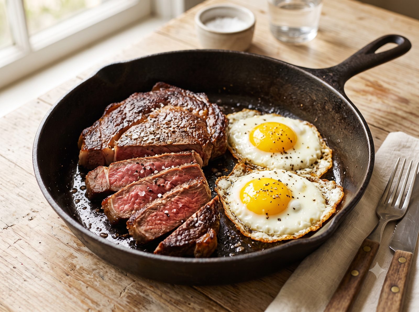 Steak & Eggs in Tallow