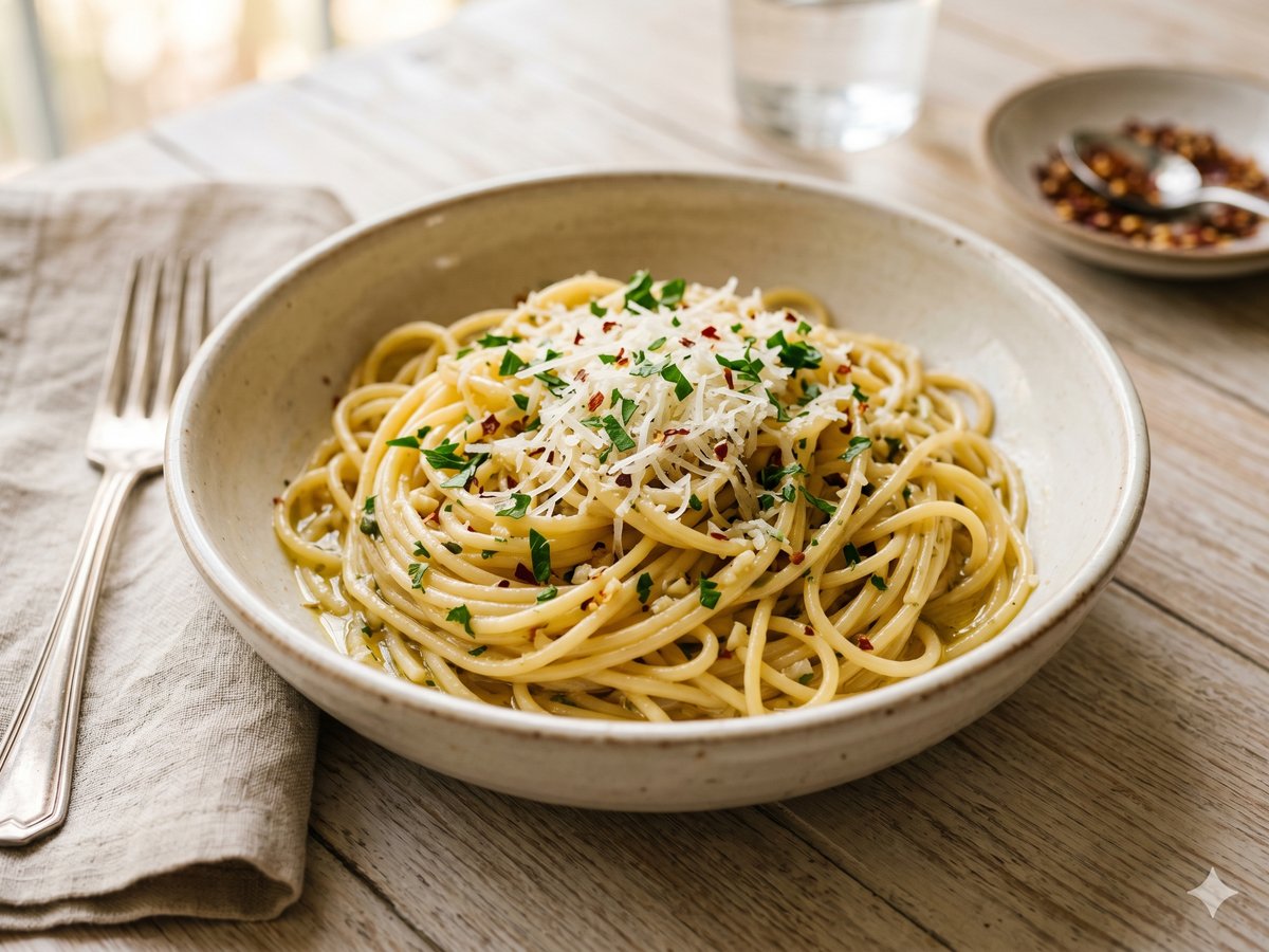 Garlic Butter Weeknight Pasta